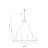 Parker 6 Light Chandelier in Rubbed Brass