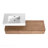 60 Inch Wall-Mounted Bathroom  Vanity With Resin Sink,Soft Close Drawer,Float Mounting Design
