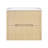 24 In. W Single Sink Wall Mounted Bath Vanity With White Ceramic-1869143988