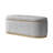 Arusha Sabise 46.5"W Modern Chenille Fully Assemble Filp-Top Storage Bench-1512995415
