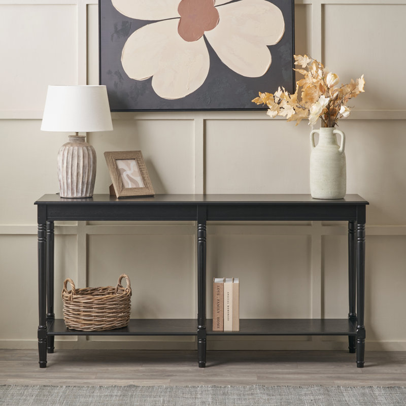 Anely 160cm Console Table, Black