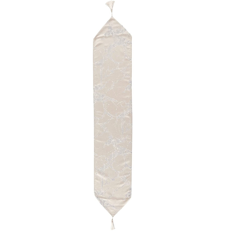 Abstract Table Runner, 13" L x 70" W, Gold