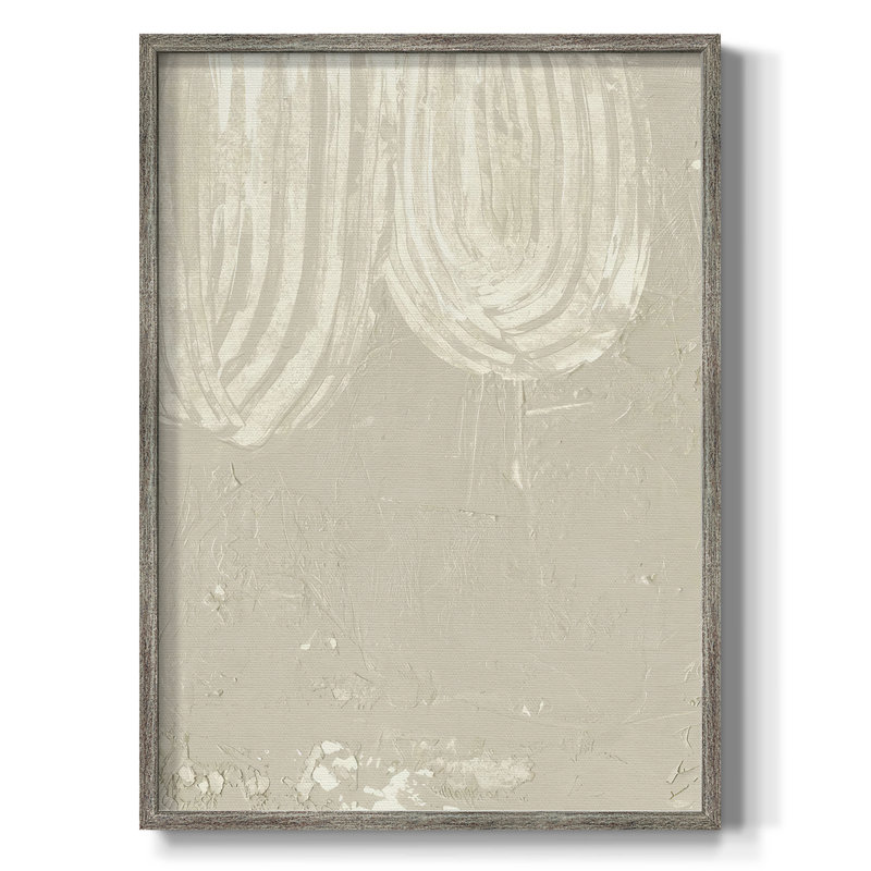 Sandy Arcs II, reproduction encadrée - bois massif, H 11 po x l 9 po