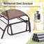 Chaise berçante d'extérieur en acier Gries-98652455
