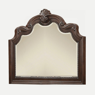 Mohogany Ornate Mirror