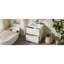 Chevonne 30" Bathroom Vanity Featuring Smooth Extension Drawers, Soft Close Undermount Slides, And Fluted Design For A Modern Organized Setup 30-Inch With Ceramic Sink, Drawer Practical Stylish-121114055-121114058