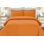 Ensemble de housse de couette réversible en microfibre à densité de tissage 1500 avec taies décoratives