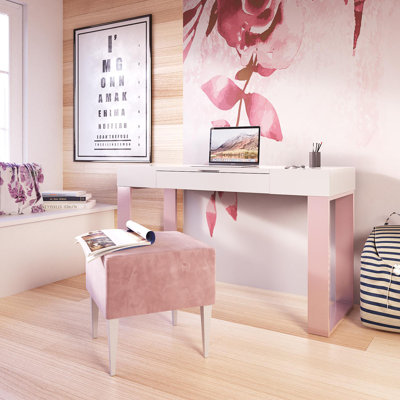 Lyssa Dressing Table with Mirror