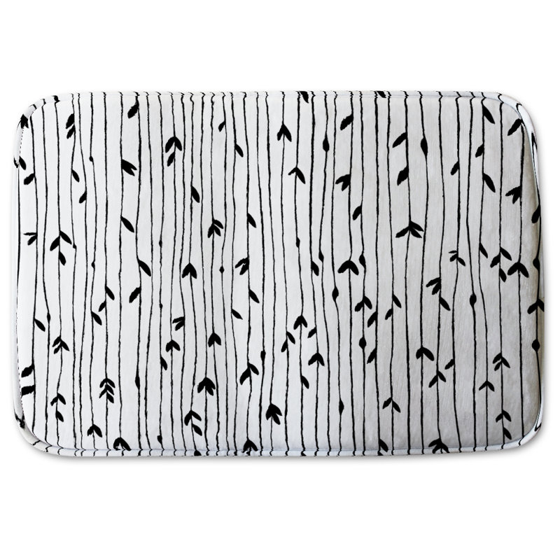 Nazeef Polyester Shower Curtain Set