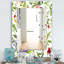 Miroir mural fleur 49-40101529