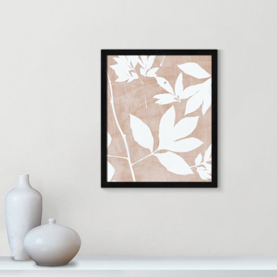 Barbonne Leaf Imprints - Picture Frame Graphic Art