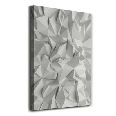 3D Abstraction - Wrapped Canvas Print