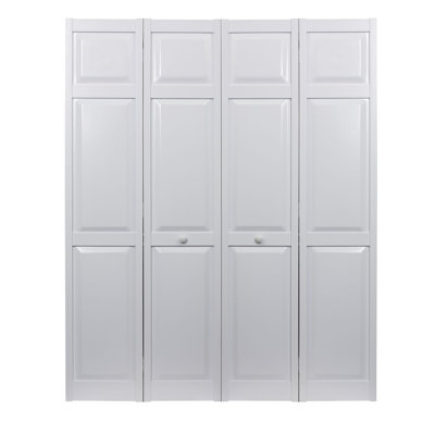 Porte pliante à panneaux en PVC