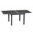 Extendable Rectangular Glass Outdoor Dining Table-2012867326