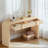 Fluted Console Table With 2 Drawers And Rounded Corners – Modern Entryway Storage Sofa Table For Hallway Or Living Room-635303505