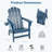 2pcs Foldable Outdoor Adirondack Chairs-770189397-755455944