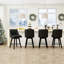 Tabouret de bar et de comptoir pivotant en bois massif Malakeh-1006686162-1006686174-1036082125