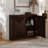 Mid Century Modern Narrow Side Cabinet-1697243889