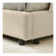 Structure de lit double rembourrée capitonnée, structure de canapé-lit avec dossier et accoudoirs confortables, lit double pour chambre à coucher, salon, velours beige