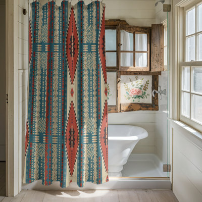 Boho Stripes - Premium Shower Curtain