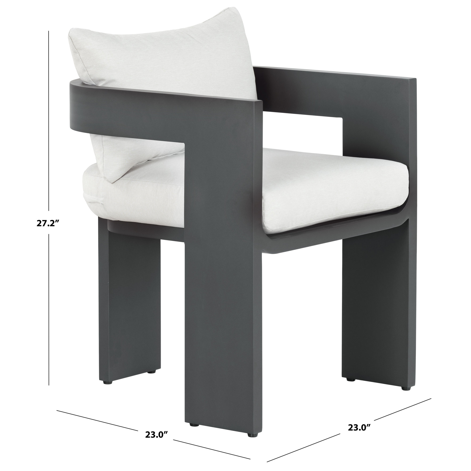 Johnny Aluminum Dining Chair