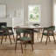 Ensemble de 4 chaises de salle à manger en tonneau Modern-1995020229-1995020227
