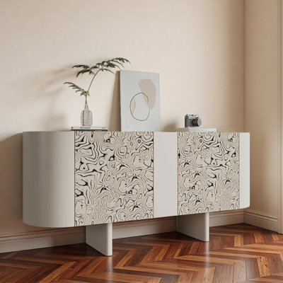 Modern Minimalist  Entryway Cabinet