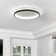 Deontee Modern Dimmable LED Flush Mount Ceiling Light with Remote Control
