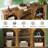 Rustic Side Table,Practical Entryway Table,Console Table