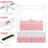 Crown-Style Upholstered Metal Canopy Storage Bed With LED Light,Charging Port-770745437-770745442