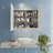 Two Door MDF Square Shape Medicine Cabinet