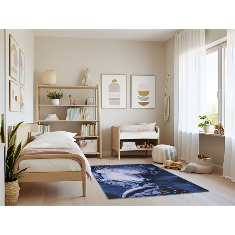 Abstract Indoor Rug, Rectangle 3' x 5'