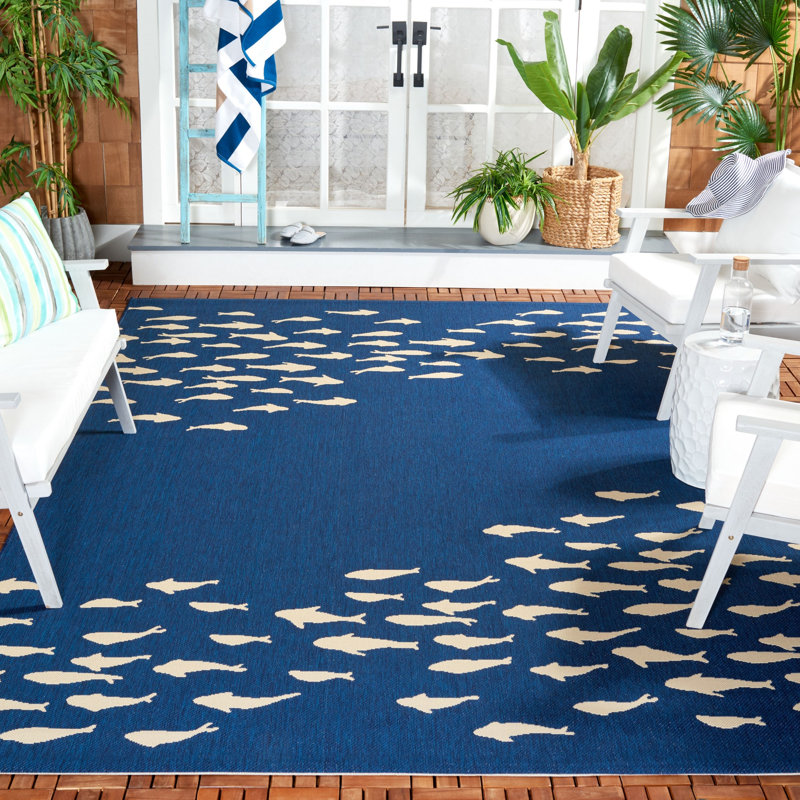 Palmhurst Performance Indoor/Outdoor Area Rug, Rectangle 8' x 11'