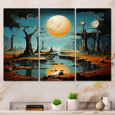 The Persistence Of Dali Surreal III - Surrealism Wall Art