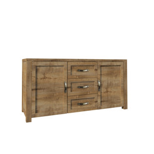 Stenberg 164 Cm Wide 3 Drawer Sideboard