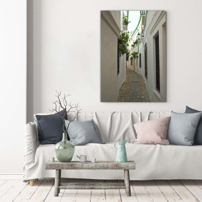 Streets Of Andalusia - Wrapped Canvas Print