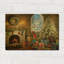 'Not A Creature Was Stirring' By Nicky Boehme Gold Metal Wall Art, 16" x 12"-1423222955