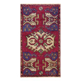 One-of-a-Kind 1'5" X 2'9" Hand Knotted Area Rug