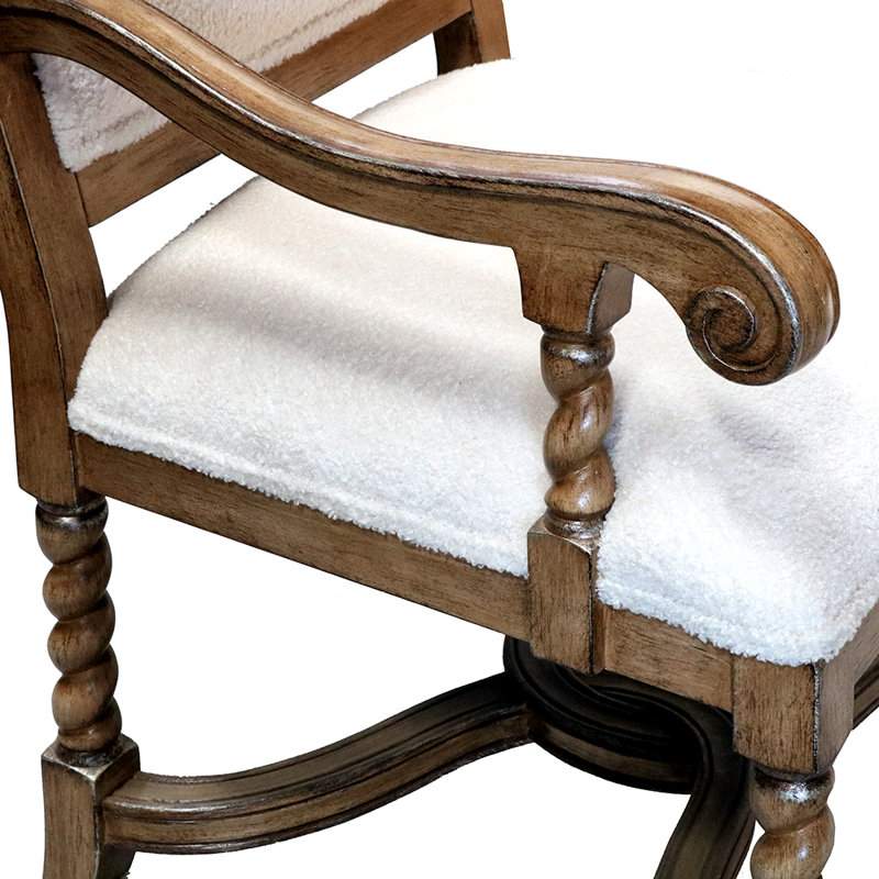 Fauteuil Bella Bobbin Twister Chairs, Ourson blanc, Oui, Bois médium