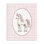 Toile de licorne rose Gingham, design par Christine Simpson Art