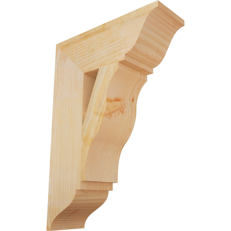 Support traditionnel Funston, H 26 po x l 6 po x P 18 po, Douglas, Scié brut
