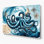Art mural nautique bleu nautique