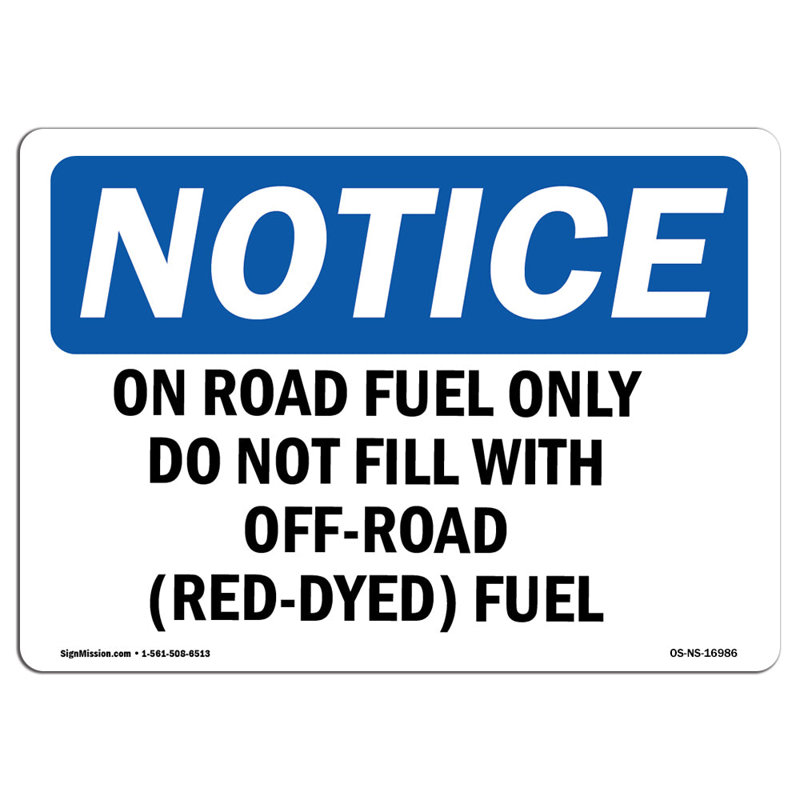 Notice Sign