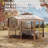 Outdoor Canopy Tent with Mosquito Netting, 11FTfor Patio, Outdoor Gazebo with Portable Carrying Bag-114817546