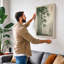 Bamboo in Mist Japandi - Wrapped Canvas-1981032628-1981032630