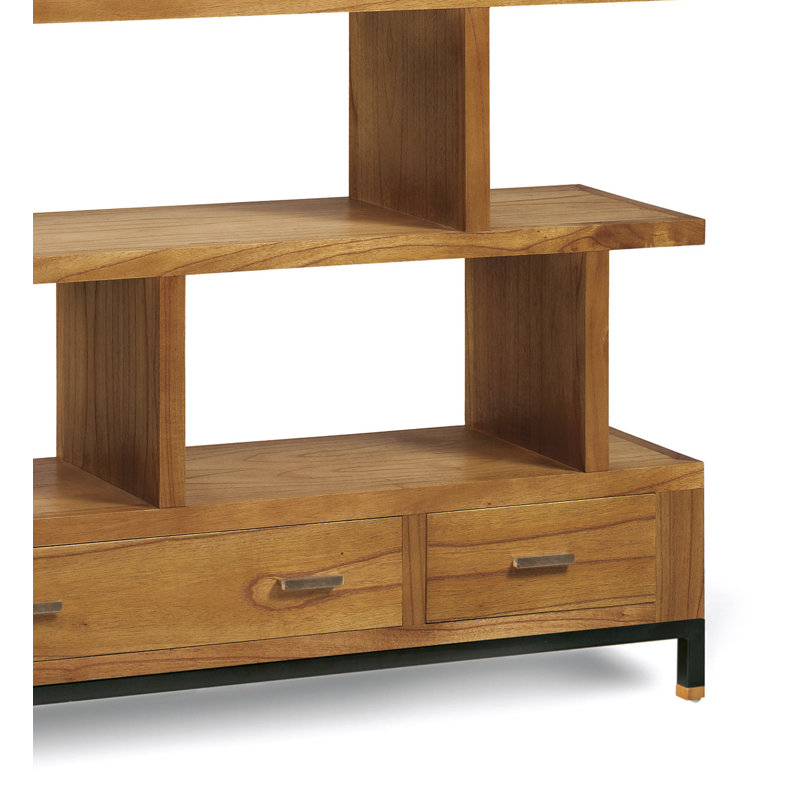 170 cm H x 160 cm W Solid Wood Bookcase