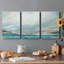 Vue sur la mer III - Toile tendue avec châssis de qualité supérieure - Prêt à être accroché-1024475838