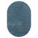 Asalah Solid Low-Pile Turquoise Rug