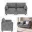 74.27'' Loveseat Sofa, 2 Seater Comfy Couch,Mid Century Modern Designed For Small Spaces-1745553771