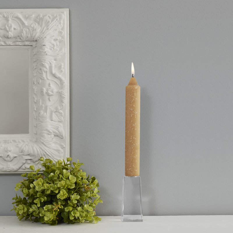 Bougie Timberline Collenette, H 9 po x l 1,25 po x P 1,25 po, Cire d'abeille